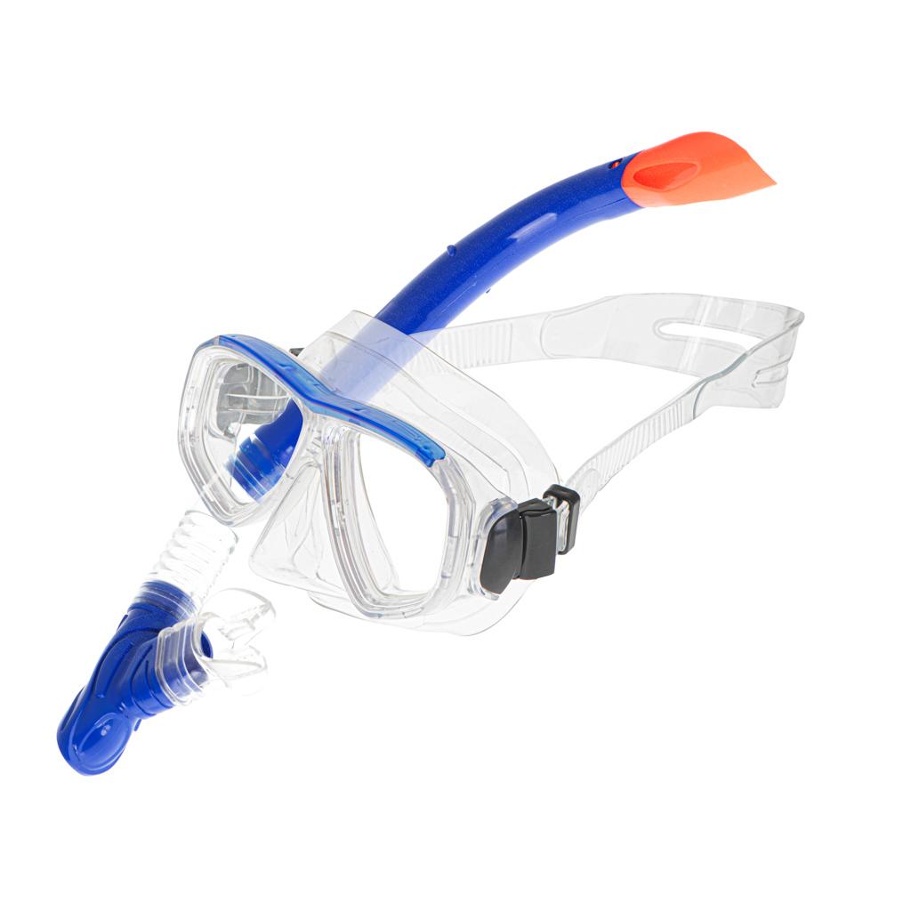 Set Masca + Snorkel pentru inot si scufundari, pentru adulti si adolescenti, dimensiune universala, reglabila-4