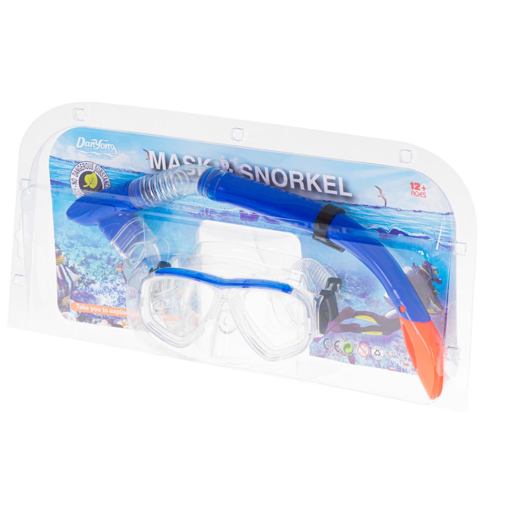 Set Masca + Snorkel pentru inot si scufundari, pentru adulti si adolescenti, dimensiune universala, reglabila-8