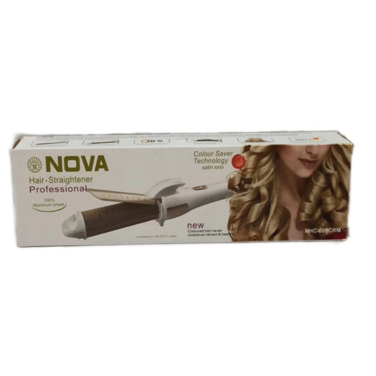 NOVA 2 în 1 Placă ceramica de Îndreptat și Ondulat Părul