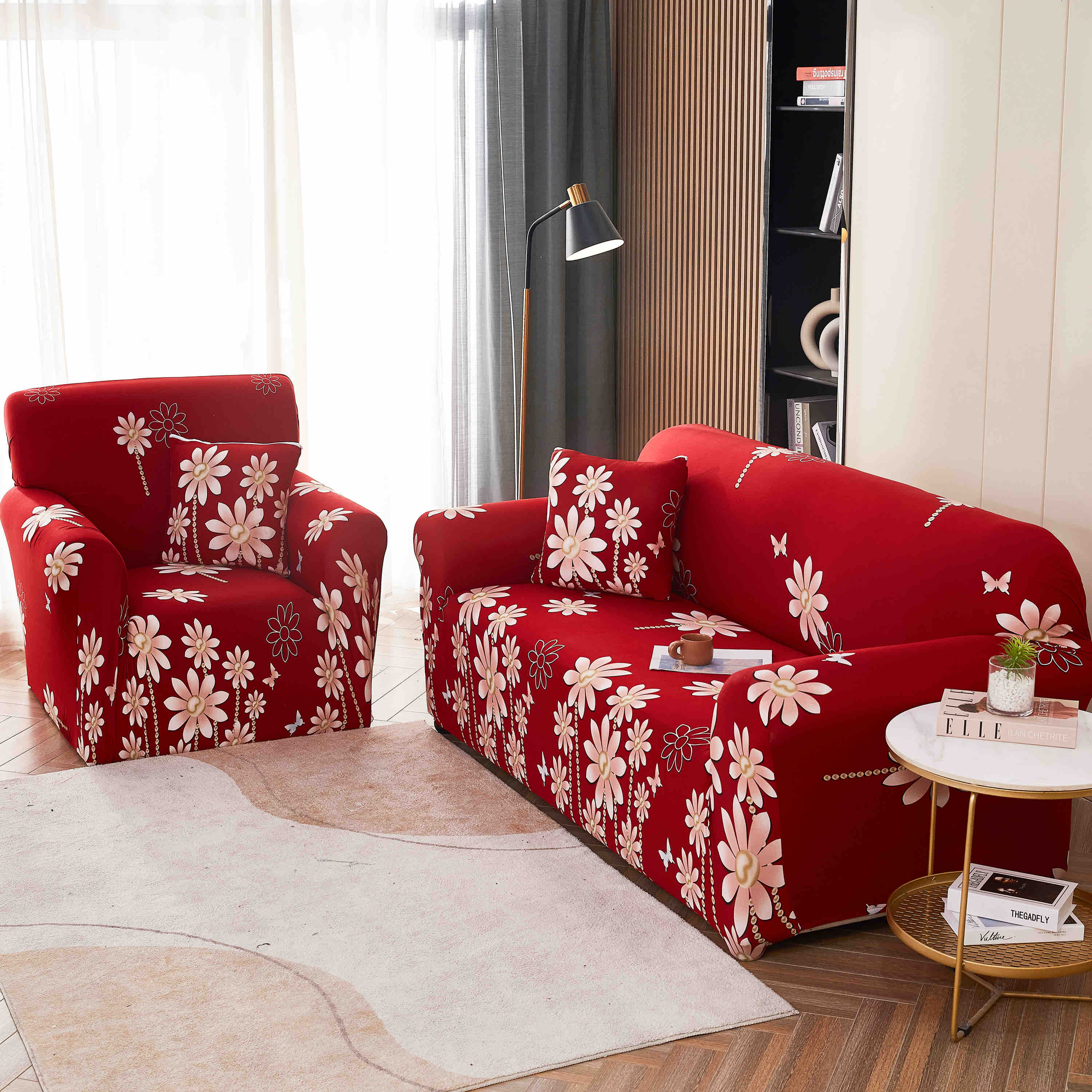 Husa elastica pentru Canapele 2 Locuri - 140cm-180cm - Model10
