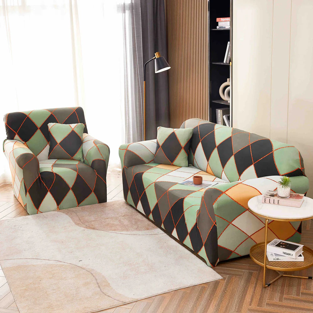 Husa elastica pentru Canapele 2 Locuri - 140cm-180cm - Model1