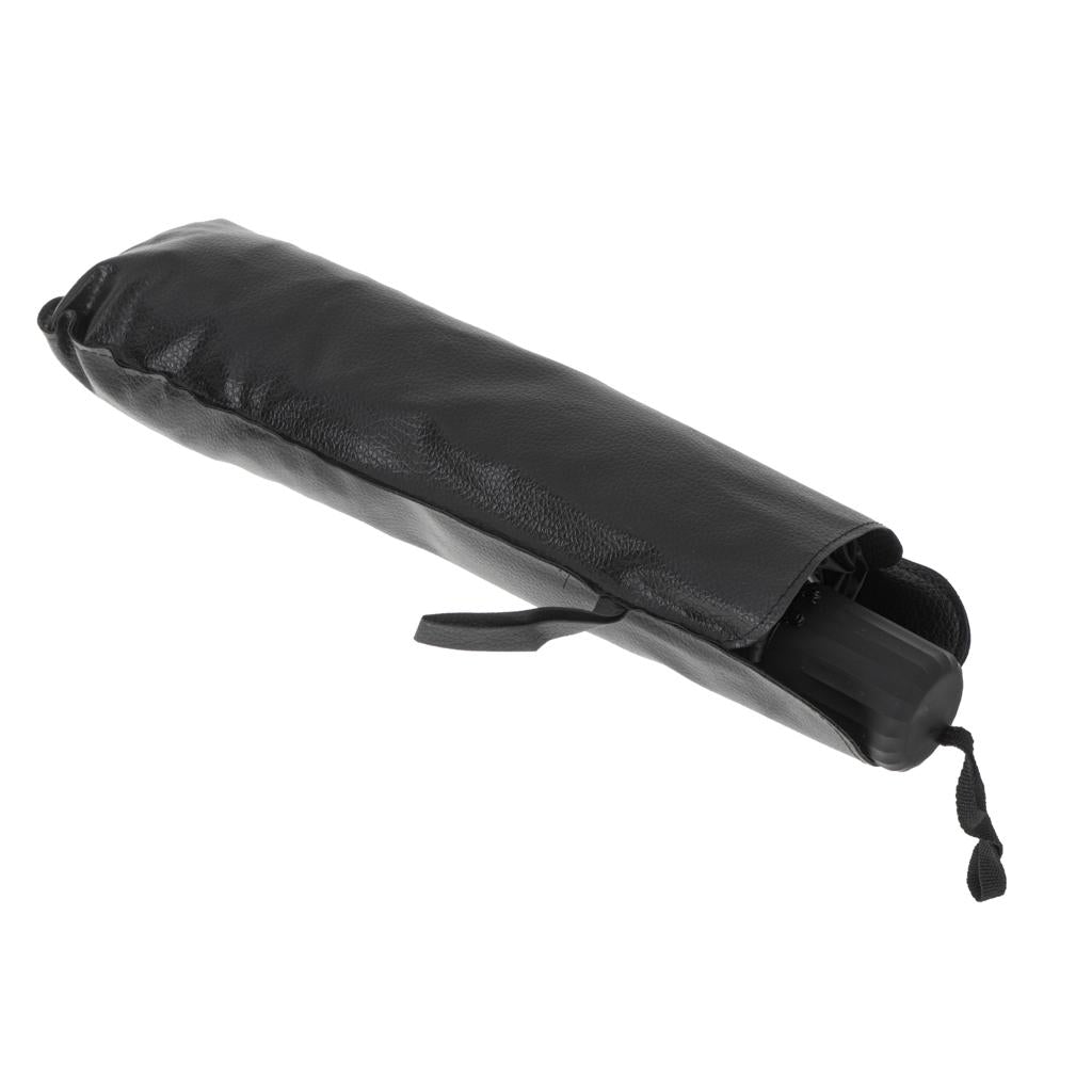 Parasolar Auto tip umbrela pentru parbriz, dimensiune 78 x 130 cm, culoare neagra-3