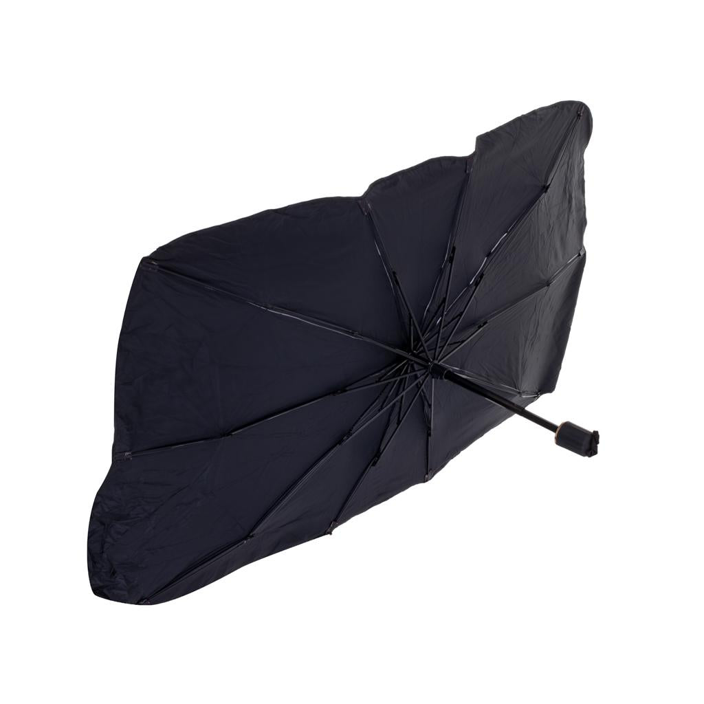 Parasolar Auto tip umbrela pentru parbriz, dimensiune 78 x 130 cm, culoare neagra-4