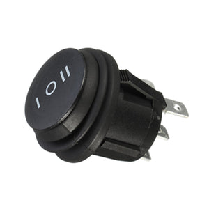 Intrerupator circular cu 3 pozitii, waterproof pentru utilaje, Off-Road, ATV, SSV, QUAD, Scuter, Motocicleta-0
