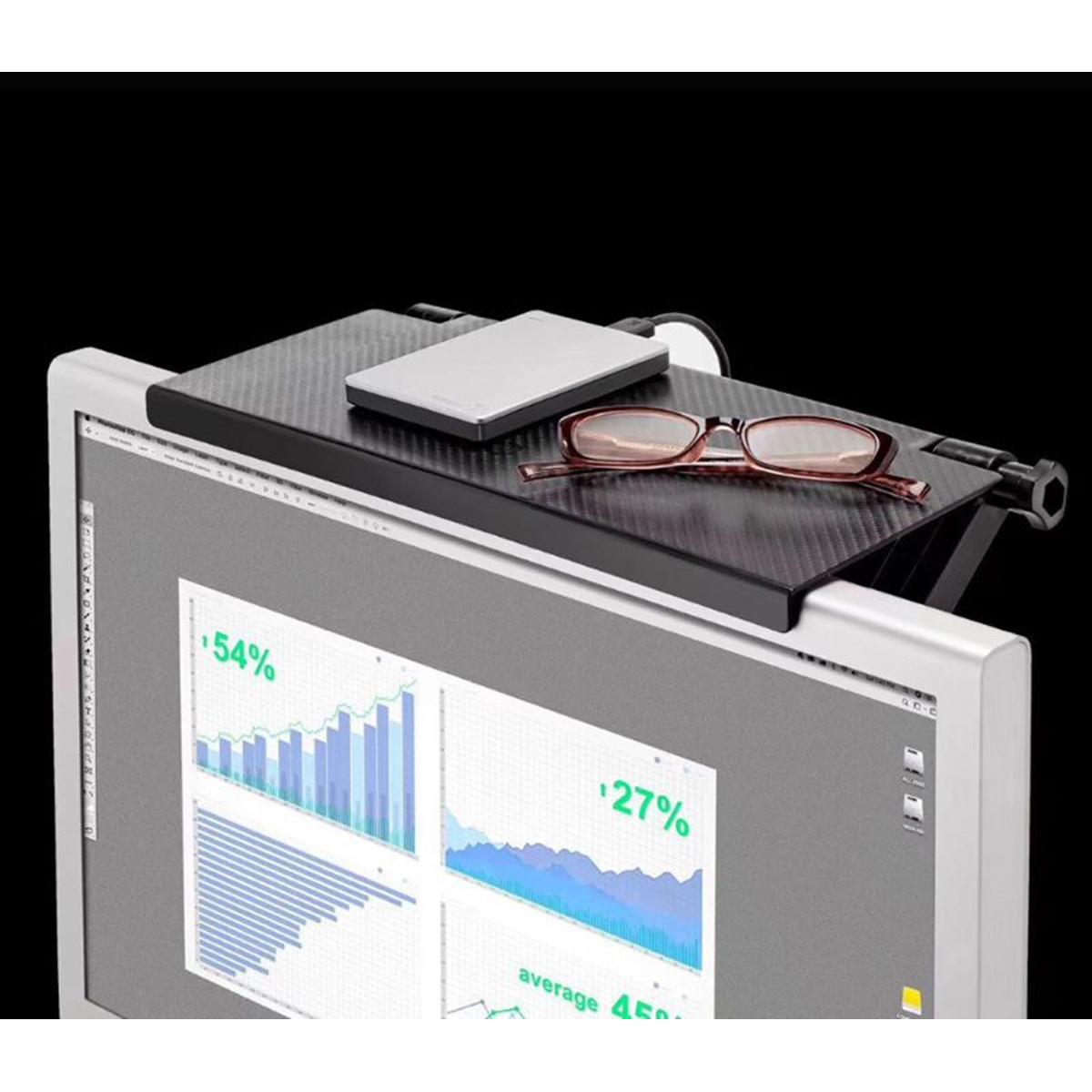 Etajera TV / Monitor din ABS, reglabila, dimensiune 33 x 16.5 cm-3