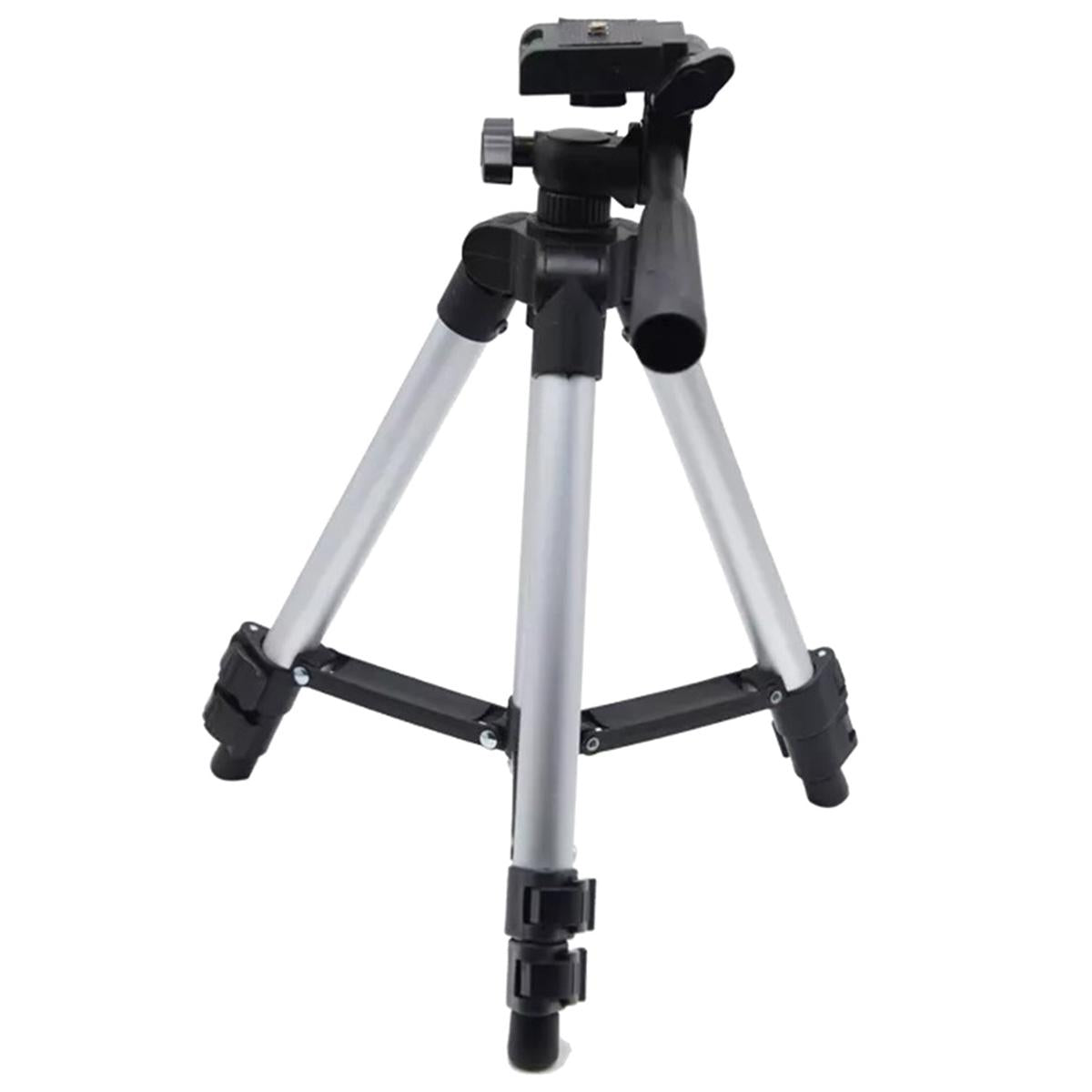 Trepied fotografic din aluminiu, compact, cu suport mobil 3D + Telecomanda Bluetooth-6