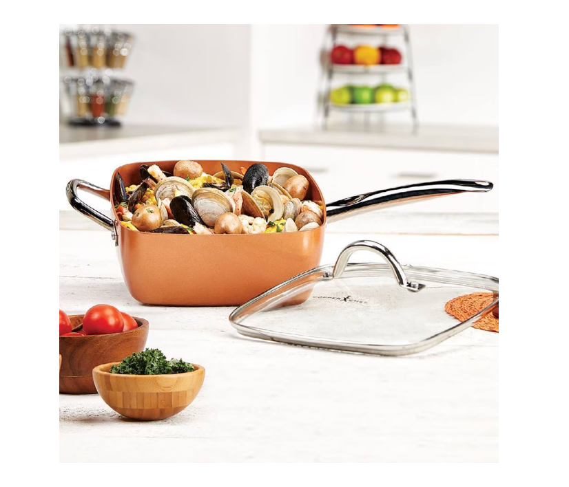 Tigaie 5 in 1 migas,non aderenta,multifunctionala,foarte buna in bucatarie