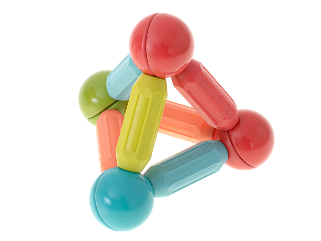 Set de Construcție 3D Magnetic, 3+ Ani, 100 Piese