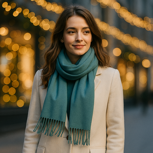 Esarfa din casmir, 190x65 cm