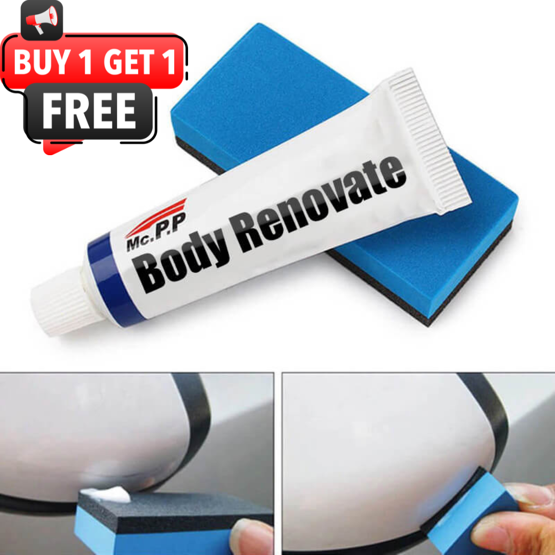 OFERTA 1+1 Kit de Reparare Zgârieturi Auto (burete + pasta de lustruit)