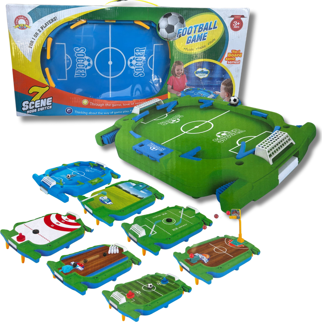 Set Jocuri Sportive 7 în 1 pentru Copii - Football Game