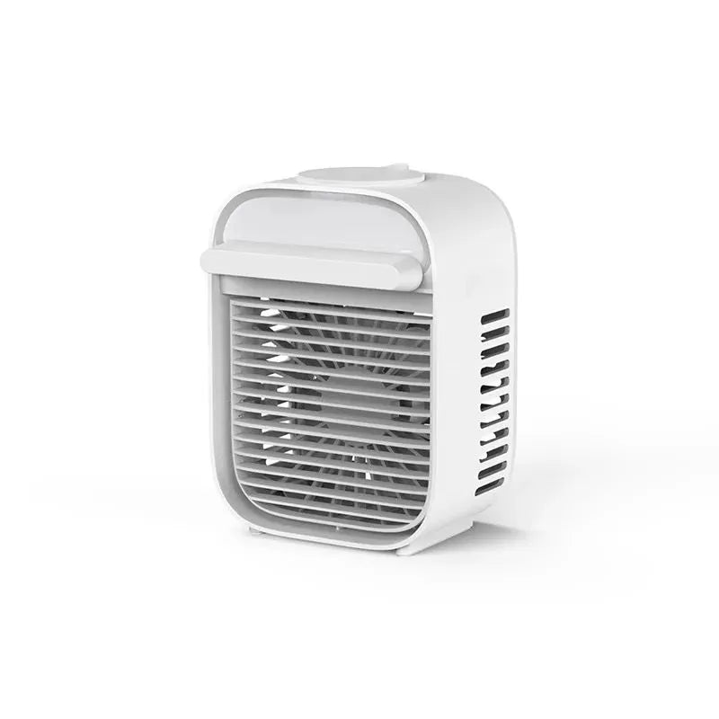 AC Cooler auto Ventilator portabil Arctic Air/ Răcitor de aer, 3 trepte viteză, 10W, Umidificare, alb-albastru