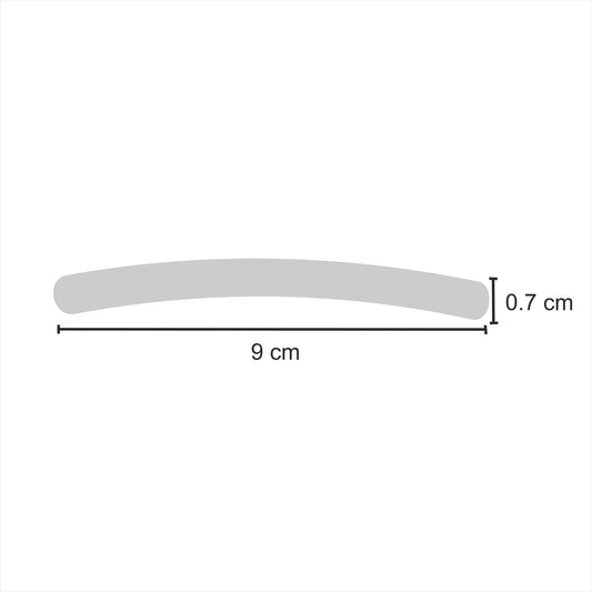 Set 20 bucati Elemente Reflectorizante "Wheel Arch" pentru autoturisme, biciclete, motociclete, atv-uri, scutere, culoare Argintiu-1