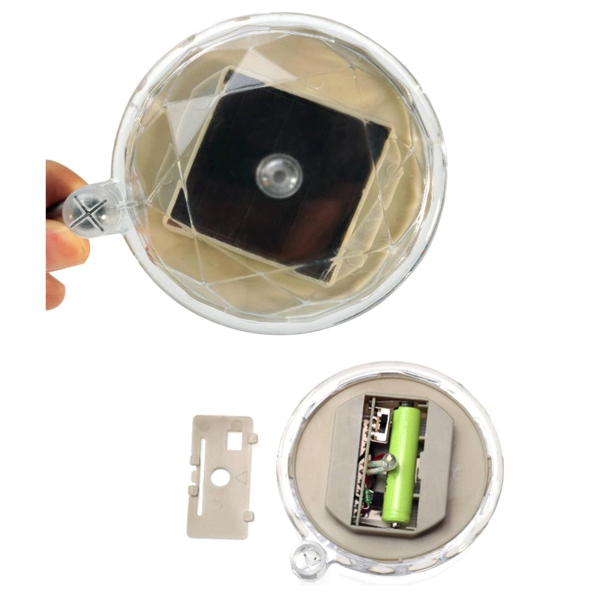 Lampa Solara estetica exterioara de gradina RGB LED tip "lampadar"-6