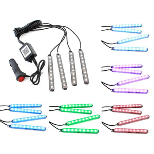 Lumini UnderCar LED - RGB pentru interior sau exterior cu Bluetooth - 12cm ZD65B-0