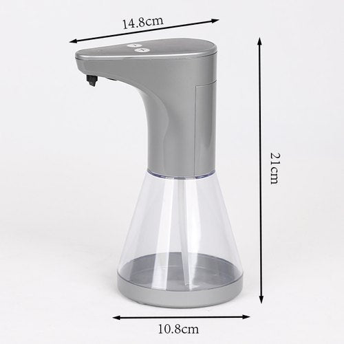 Oferta 4in1: Dispenser Folie Alimentară + Dozator Automat de Săpun + Set 6 Capace Etanșe Flexibile Reutilizabile + Aparat Spumare Lapte cu 2 Capete