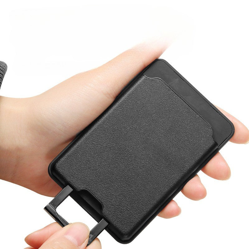 Accesoriu pentru telefon 3 in 1 Flippy, incarcator Wirelles Magsafe, portofel si suport, negru-5