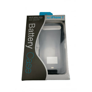 Acumulator extern iFans Battery Case 3100 mAh pentru Apple iPhone 7, Negru-0