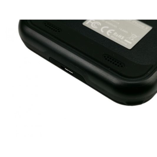 Acumulator extern iFans Battery Case 4000 mAh pentru Apple iPhone X, Negru-1