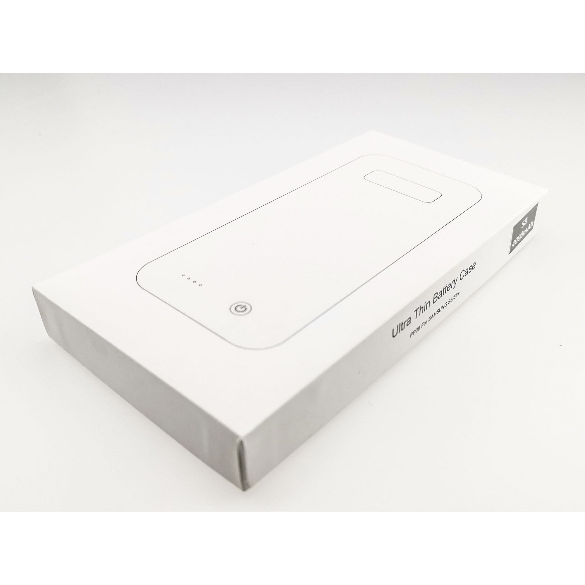 Acumulator extern Ultra Thin Battery Case 4000 mAh pentru Samsung Galaxy S8, Negru-4