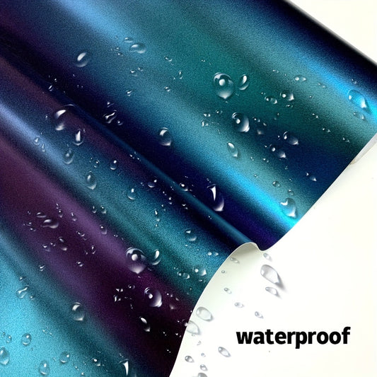 Folie auto Cameleon Albastru/Violet pentru colantare integrala, Termoplastica, cu tehnologie "BUBBLE FREE", finisaj Lucios, dimensiune 3,0m x 1,52m-1
