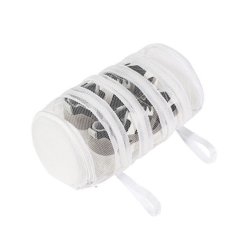 Sac pentru Spalare Incaltaminte, Flippy, pentru Masina de Spalat, 40 x 19 cm, Alb-0