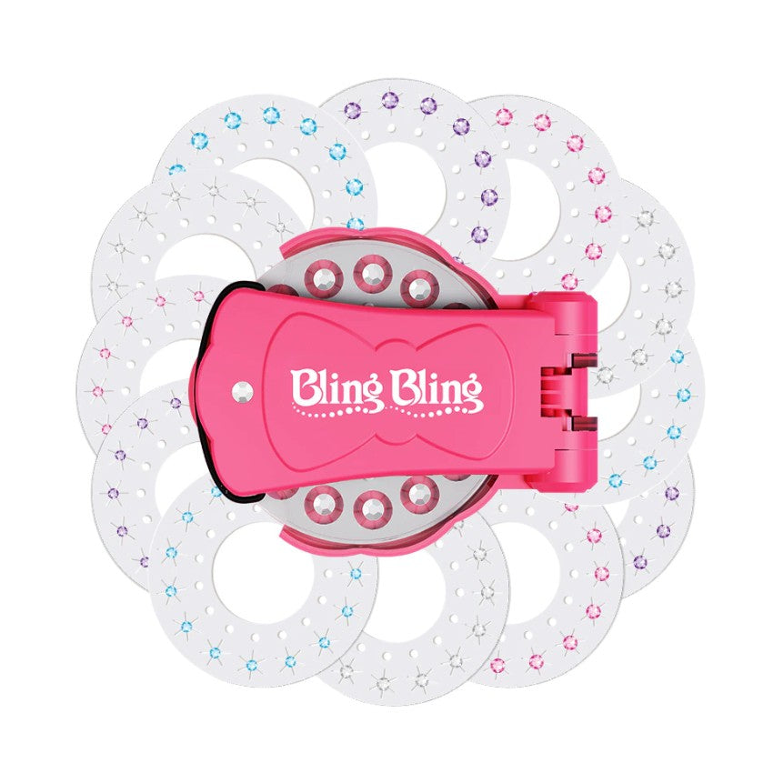 Aparat aplicare strasuri Flippy, Plastic, 11.5x9.5x8 cm, Multicolor-0