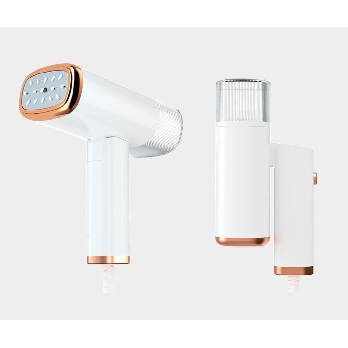 Aparat de Calcat Vertical Portabil cu Abur, Flippy, Putere 1000W, Rezervor de 100 ml, Priza, Functie Anti Calcar si Auto Curatare, Pliabil, 15x17x7.5 cm, Alb-3