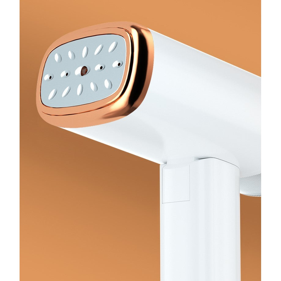 Aparat de Calcat Vertical Portabil cu Abur, Flippy, Putere 1000W, Rezervor de 100 ml, Priza, Functie Anti Calcar si Auto Curatare, Pliabil, 15x17x7.5 cm, Alb-6