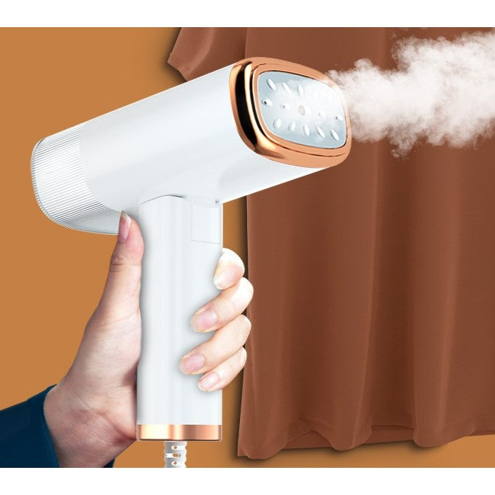 Aparat de Calcat Vertical Portabil cu Abur, Flippy, Putere 1000W, Rezervor de 100 ml, Priza, Functie Anti Calcar si Auto Curatare, Pliabil, 15x17x7.5 cm, Alb-10