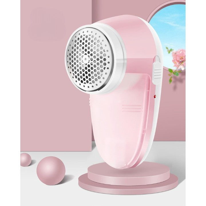 Aparat Pentru Curatat Scame, Par Si Praf, Flippy, Pentru Diferite Tipuri De Material, Cu Lame Din Otel Inoxidabil, Incarcare Prin USB Type-C, Cu Perie De Curatare si Cablu USB Incluse, 13x7 cm, Roz-3