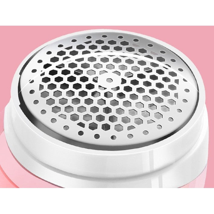 Aparat Pentru Curatat Scame, Par Si Praf, Flippy, Pentru Diferite Tipuri De Material, Cu Lame Din Otel Inoxidabil, Incarcare Prin USB Type-C, Cu Perie De Curatare si Cablu USB Incluse, 13x7 cm, Roz-5
