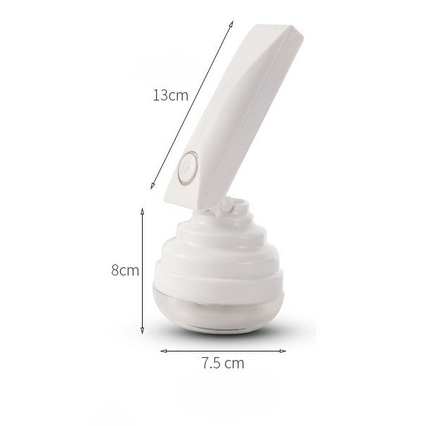 Aparat Pentru Curatat Scame, Par Si Praf, Flippy, Trimmer pentru Diferite Tipuri De Material, Cu Lame Din Otel Inoxidabil, Maner Flexibil, Incarcare Prin USB, 13x8 cm, Alb-5