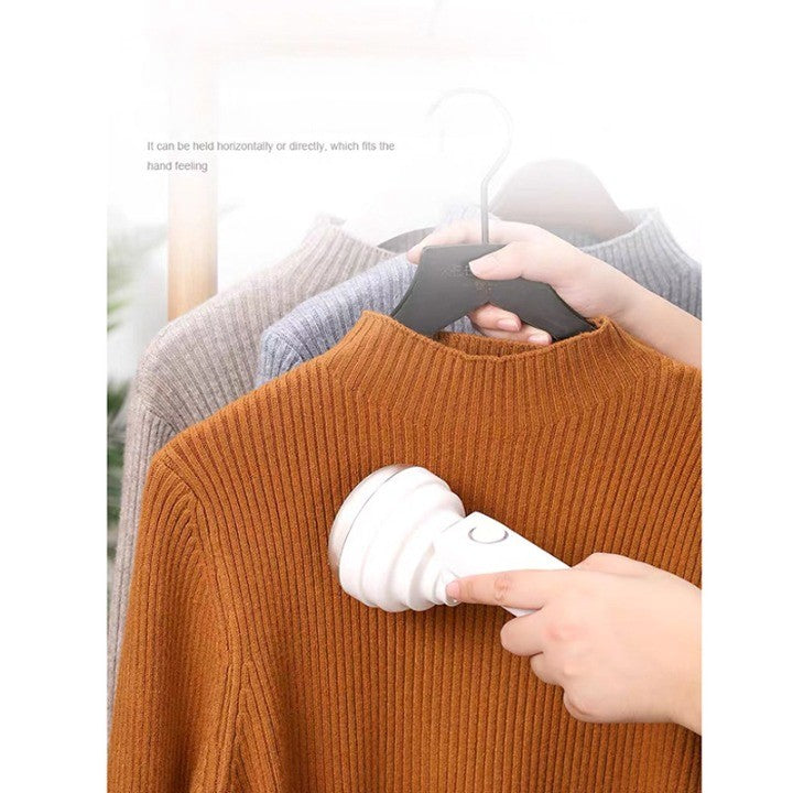 Aparat Pentru Curatat Scame, Par Si Praf, Flippy, Trimmer pentru Diferite Tipuri De Material, Cu Lame Din Otel Inoxidabil, Maner Flexibil, Incarcare Prin USB, 13x8 cm, Alb-6