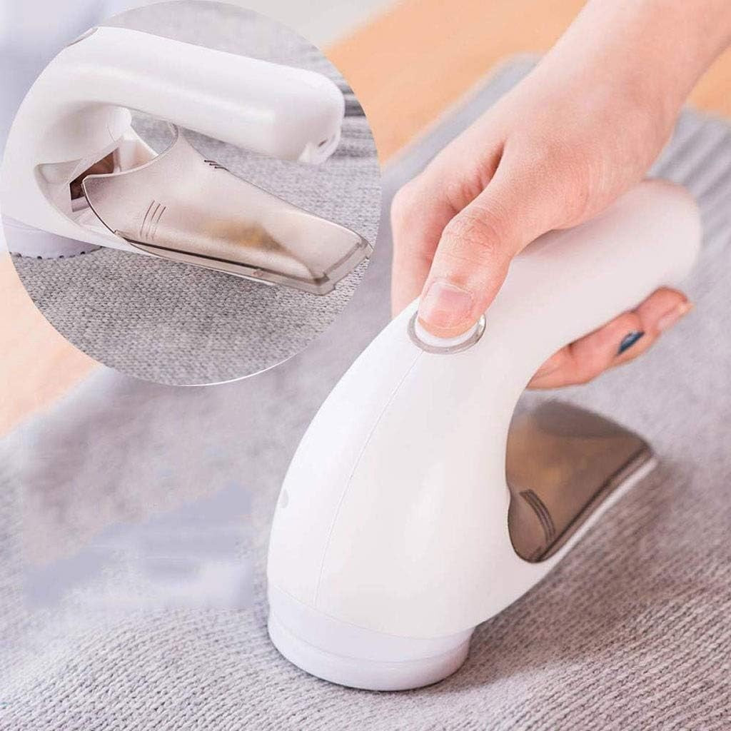 Aparat Pentru Curatat Scame, Par Si Praf, Flippy, Trimmer pentru Diferite Tipuri De Material, Cu Lame Din Otel Inoxidabil, Maner Ergonomic, Incarcare Prin USB, 15x6x9 cm, Alb-3