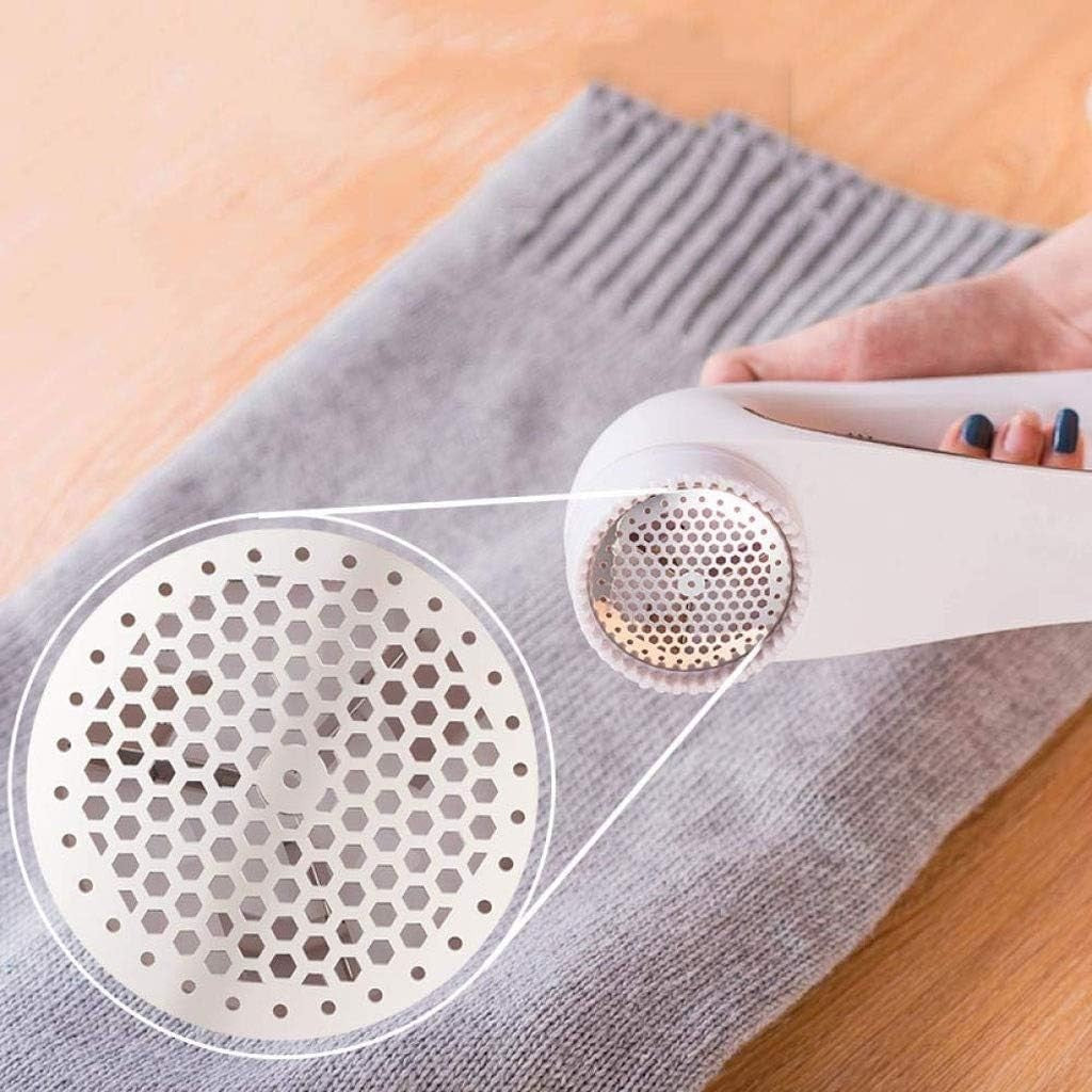 Aparat Pentru Curatat Scame, Par Si Praf, Flippy, Trimmer pentru Diferite Tipuri De Material, Cu Lame Din Otel Inoxidabil, Maner Ergonomic, Incarcare Prin USB, 15x6x9 cm, Alb-6