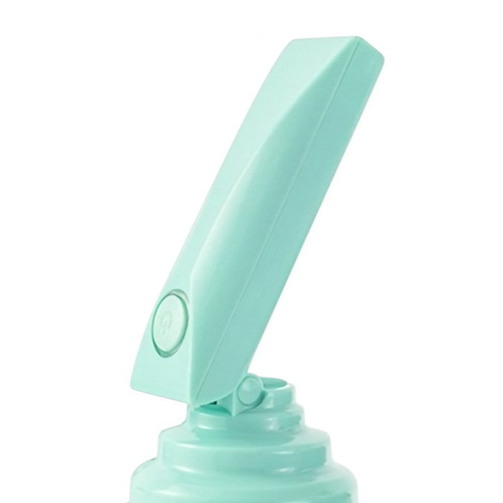 Aparat Pentru Curatat Scame, Par Si Praf, Flippy, Trimmer pentru Diferite Tipuri De Material, Cu Lame Din Otel Inoxidabil, Maner Flexibil, Incarcare Prin USB, 13x8 cm, Verde-2