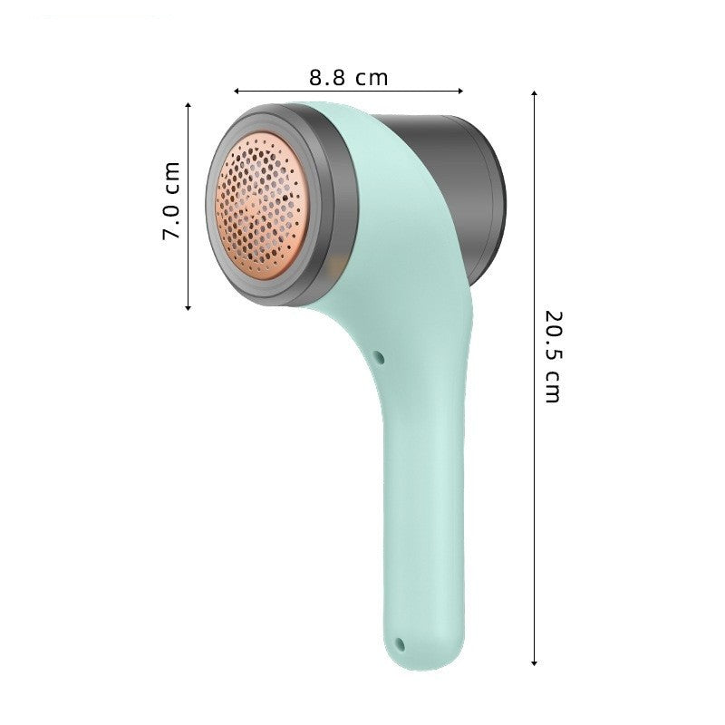 Aparat Scame si Par Haine, Flippy, Electric, USB inclus, Periuta Curatare, pentru Diferite Tesaturi, 3 Trepte, 20.5 x 8.8 x 7 cm, Verde-3