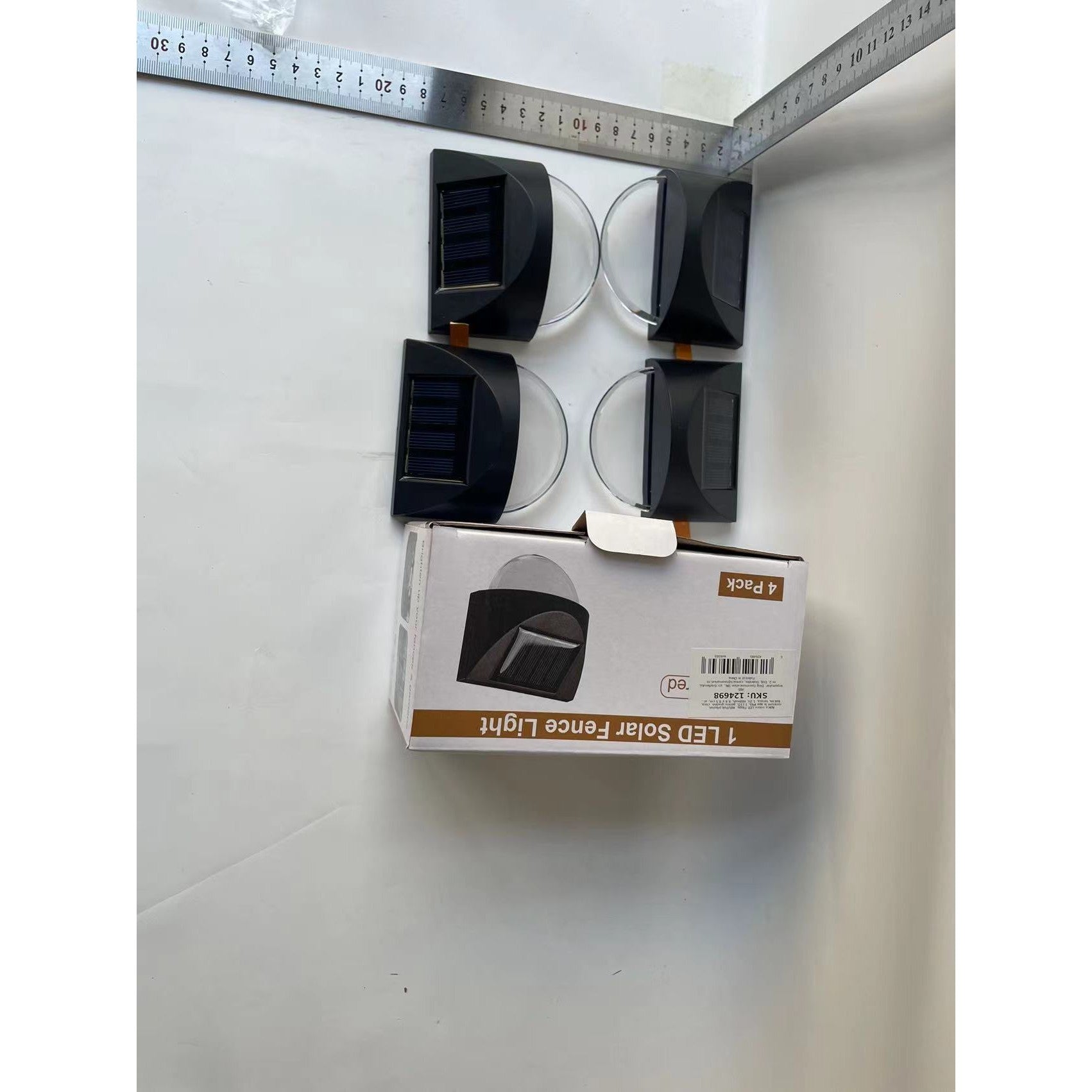 Aplica solara LED Flippy, ABS/Policarbonat, rezistent la apa IP65, 1 LED, pentru gradina, casa, balcon, terasa, 1.2V, 600mah, 8.8 x 8.5 cm, alb rece-7