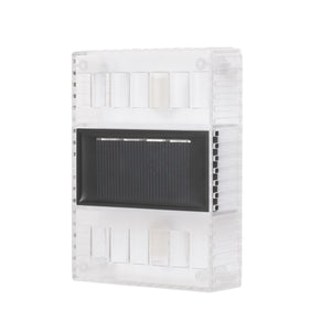 Aplica solara LED Flippy, ABS/Policarbonat, rezistenta la apa IP65, pentru perete, 1.2V, 600mah, 10.5 x 2.5 x 7 cm, alb cald-0