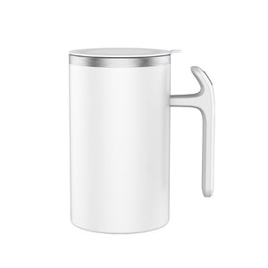 Cana portabila cu mixer incorporat, Flippy, pe baterii, 380 ml, alb-0