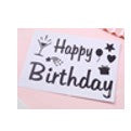 AUTOCOLANT pentru cutiile de baloane cu mesaj - Happy Birthday-0