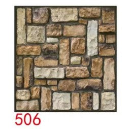 10 Autocolante tridimensionale 3D de perete creativ cu model de cărămidă tapet piatră culturală impermeabilă renovare sufragerie fundal decorare perete autocolante + clasificare de culoare 506 + specificații + adeziv obișnuit 30*30CM-0