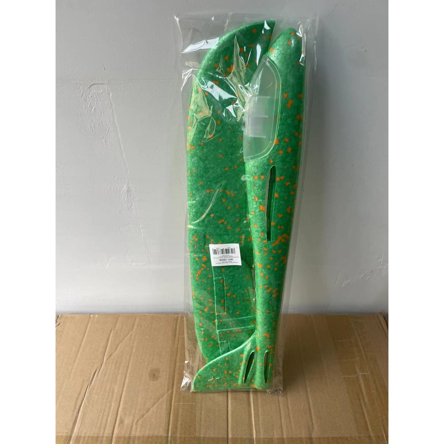 Avion Planor Flippy, cu Lumini pe Toata Lungimea, din Poliester, 48 cm, Verde-2