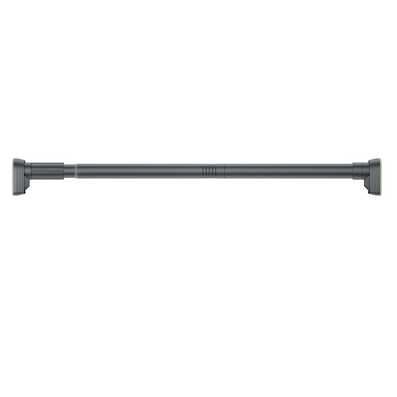 Bara Telescopica Multifunctionala, Flippy, din Otel Inoxidabil si ABS, Utilizare Universala, Extensie 220 - 240 cm, Fara Perforare Perete, Gri-0