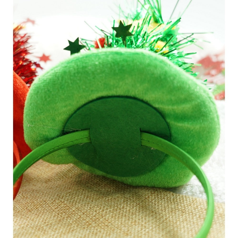 Bentita/cerc brad de Craciun, culoare verde, marime standard, Flippy-9