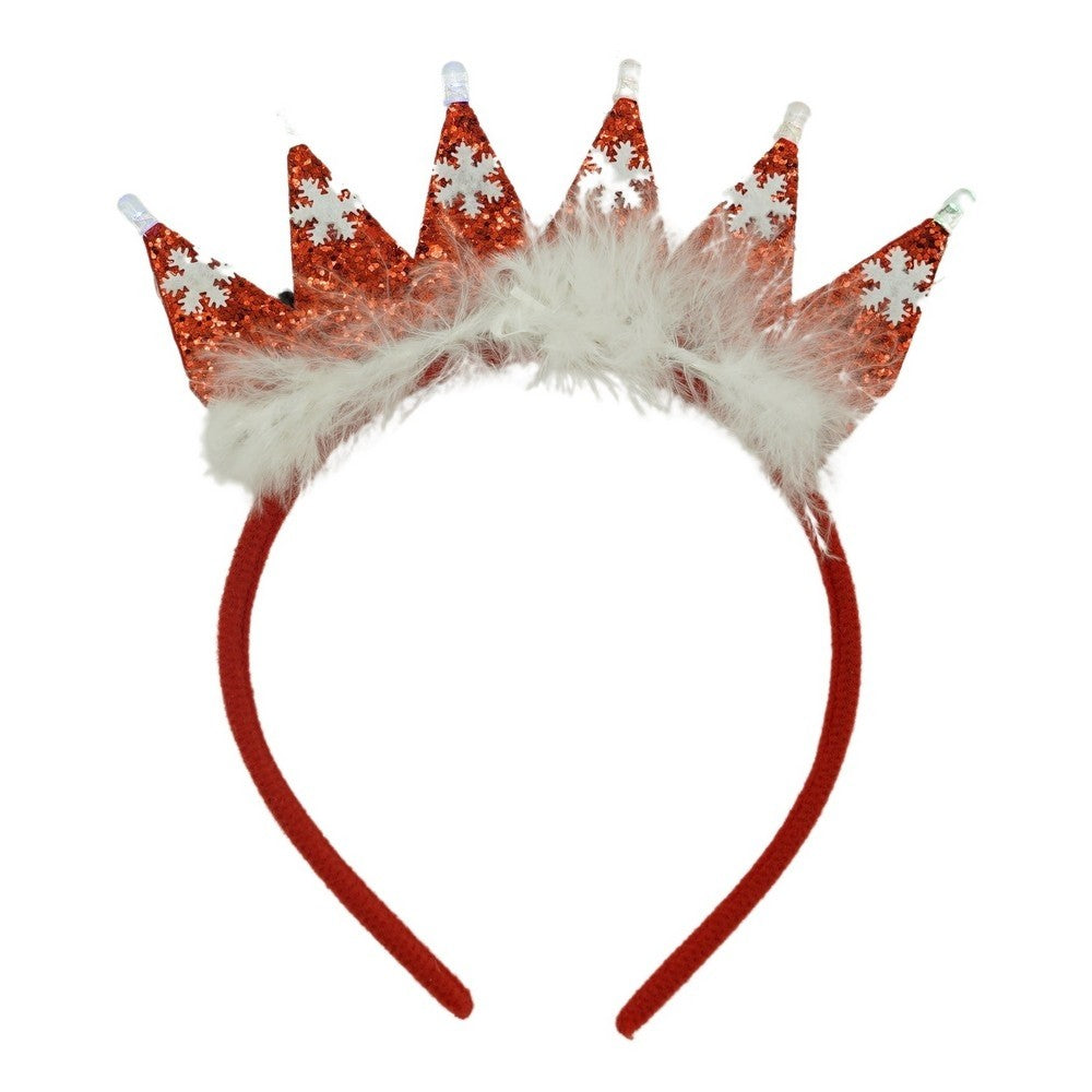 Bentita/cerc de Craciun, culoare rosie, marime standard, Flippy-0