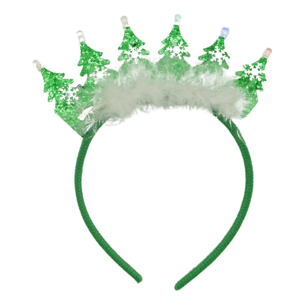 Bentita/cerc de Craciun, culoare verde, marime standard, Flippy-0