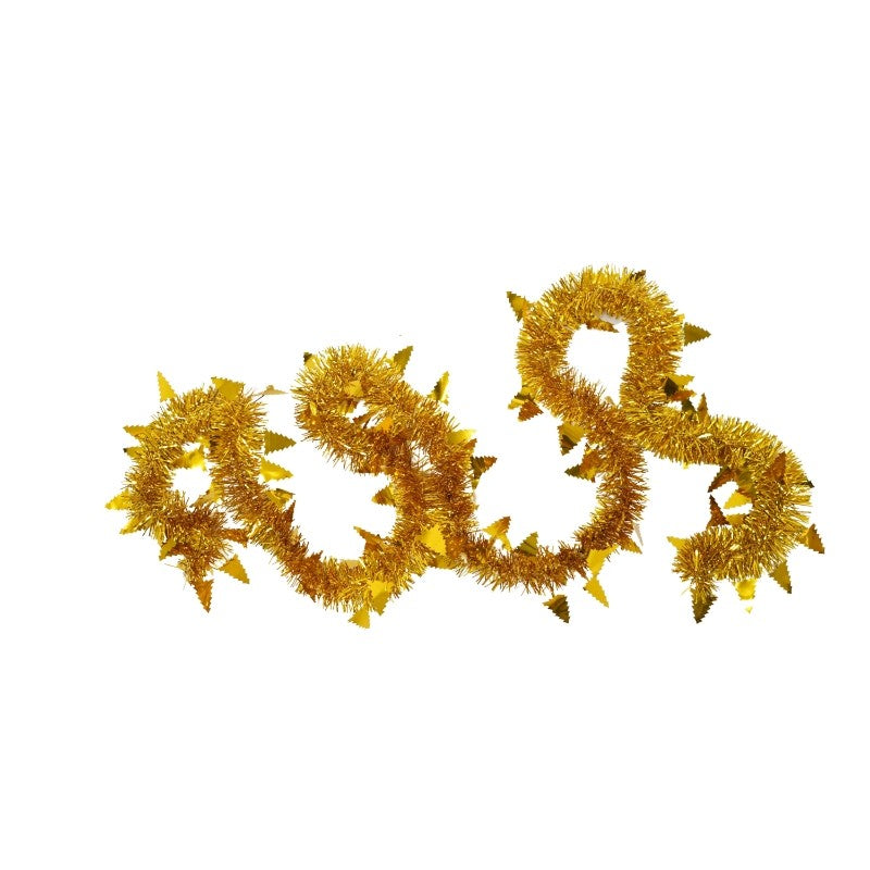 Beteala Craciun, Flippy, auriu, marimea: 2 m x 9 cm x 5 cm material:folie PVC, interior/exterior-0