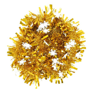 Beteala Craciun, Flippy, auriu, marimea: 2 m x 9 cm x 9 cm material:folie PVC, interior/exterior-0